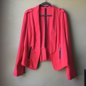 Pink blazer with stud details